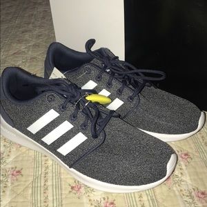 BRAND NEW Gray And Blue Adidas Sneakers.